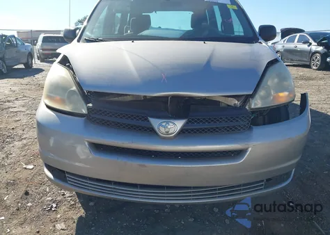 2005 Toyota Sienna Ce из США, поврежденный, VIN 5TDZA23C65S333703